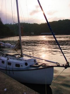 Yunotsu harbour