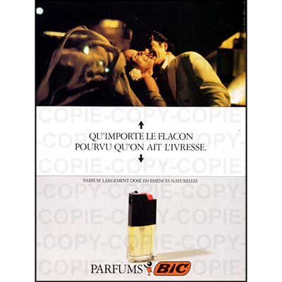 COSMEO BLOG - Le blog du marketing parfums et cosmetiques: Flop du parfum  Bic