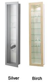 Digital Village Bertby Glass Door Wall Cabinet