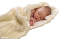 Minimink Faux Fur Rug / Wrap / Throw