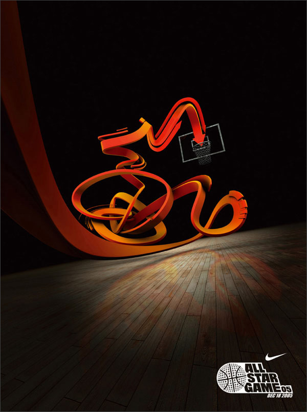 AdArena SEX SELLS (Advertising and Design Inspiration Blog): Print: Nike  All Star Game