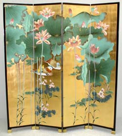 Screen -lotus and duck-