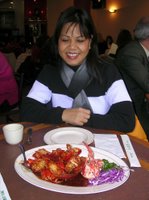 Lan's lobster lunch in Chinatown