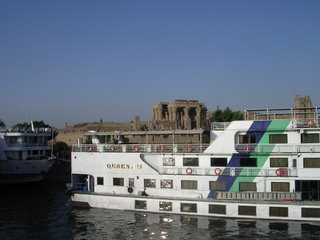 Kom Ombo viewed from our boat