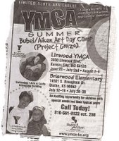 Summer camp ad