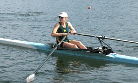 World University Rowing Championships Gold Medallist Elsa O'Hanlon from the University of Sydney