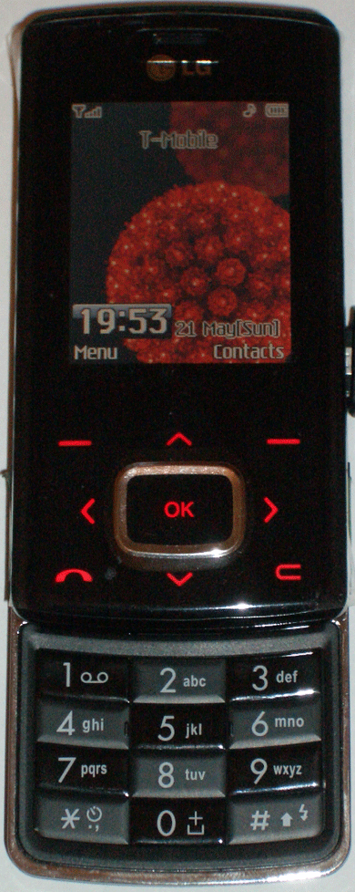 A Consuming Experience: LG Chocolate KG800 mobile phone review 1: overview,  tips