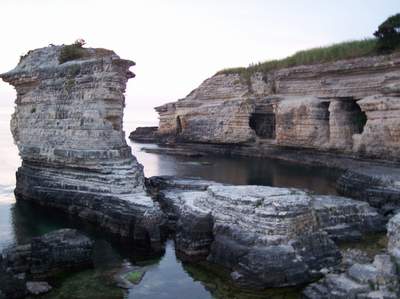 Kerpe - Mağaralar