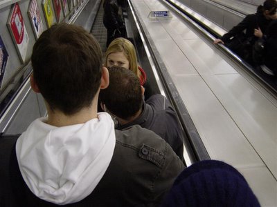 Descending into London's underbelly - or the Underground as it is otherwise known