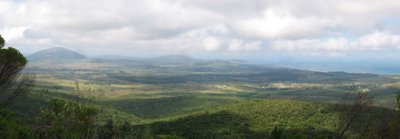 Panoramic picture of Sierra de las Animas, Maldonado, Uruguay