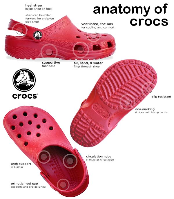 crocs not good for feet