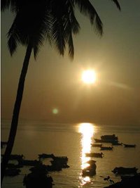 Dona Paula Beach in Gao, India - Sunrise