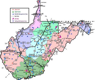 recreation map from www.callwva.com