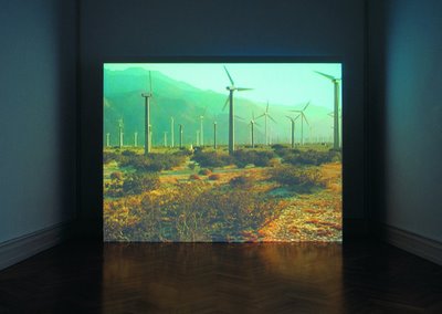 Mark Lewis, Windfarm, 2001, 35 mm on DVD, 4 min, color, sound. © Mark Lewis 