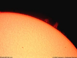 Protuberancia solar II