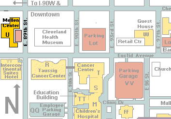 Cleveland Clinic Map