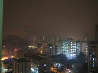 Friday night haze