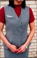 Woman's two-piece business suit