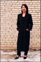 Woman's three-piece business suit