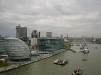 view from Tower Bridge