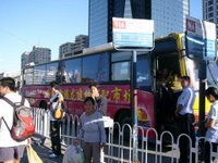 Bus Stop Menuju Da Di (Mutianyu Great Wall)