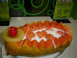 Fruit Mix - almond with papaya