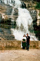 Waterfall en route to Munnar