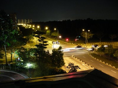 Tampines Avenue 5 Junction View from Multistorey Carpark