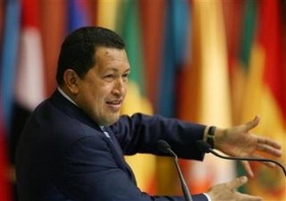 Picture: Hugo Chavez in the 2006 Havana Non-Aligned Movement Summit (1)