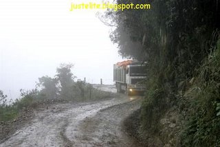 Bolivian road