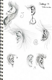 Sketches and Drawings: challenge 79...draw an ear