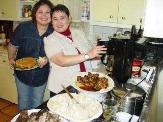 my sisters Grace (asst. Head nurse at the JGH) and Rosie (CT Technician at RVH)