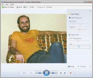 Using the Fix Tool in Windows Photo Gallery