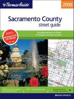 2006 Sacramento County Thomas Guide Book with Cd-Rom Combo