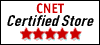 Cnet 5 Star Certifed Store