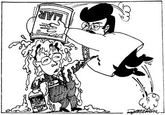 Editorial Cartoon January 22, 2000