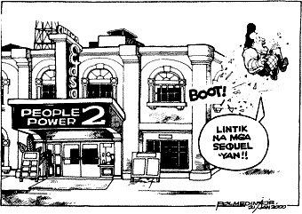 Editorial Cartoon January 22, 2001