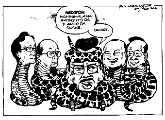 Editorial Cartoon March 4, 2001
