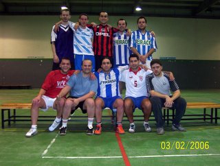 10 de los 12 pachanguistas el 03/02/06