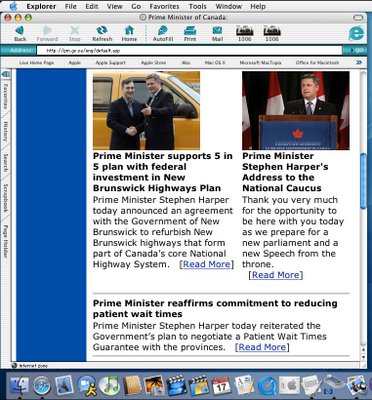 Prime Minister's website, March 30, 2006