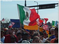 Pro-Illegal Alien Rally - Courtesy: EckerNet.com