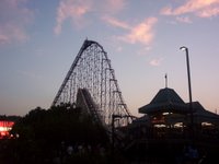 Steel Force Roller Coaster
