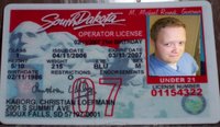 My New Driver's License!