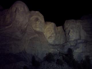 Mt. Rushmore by Night