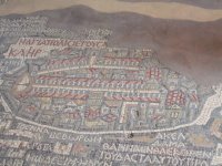 Jerusalem in the mosaic map