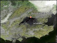 Satellite image from BBC site