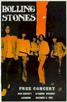 Rolling Stones Altamont poster