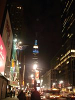 empire state building outside of penn station