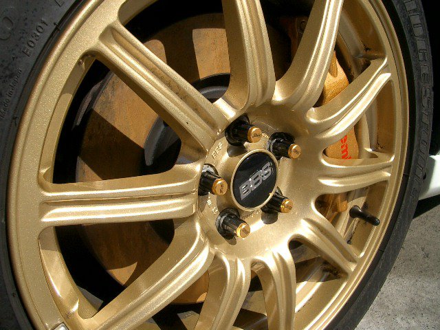 Gold Tuner Locking Wheel Nuts x4 12x1.25 Subaru BRZ Impreza Forester Legacy WRX 