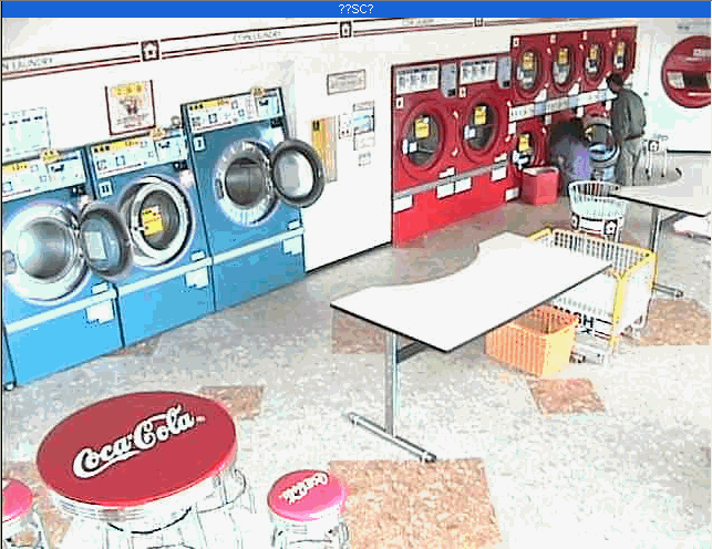 Japanese Laundromat Cam